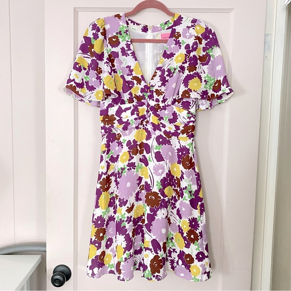 kate spade Dresses & Skirts - Kate Spade Floral Plissé A-Line Swing Dress